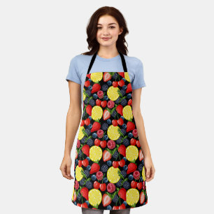 Bright & Bold Fruit  Apron