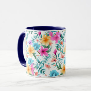 Bright Botanical Wildflower – Colourful Floral  Mug
