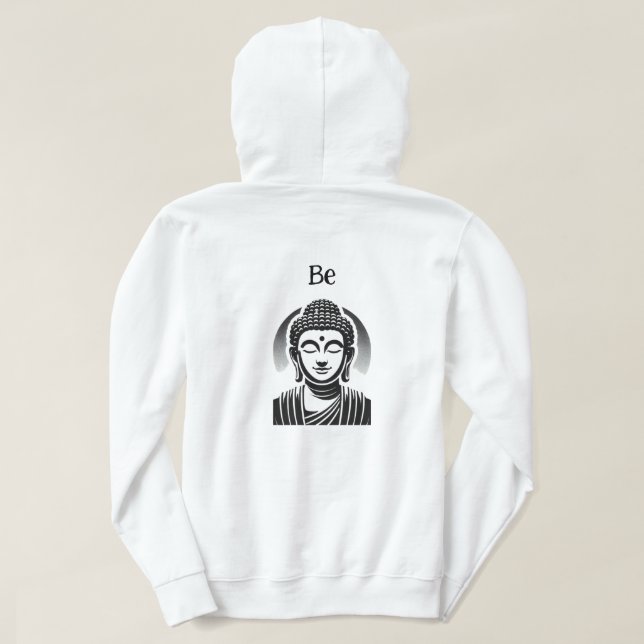 Bright Buddha  Hoodie (Design Back)