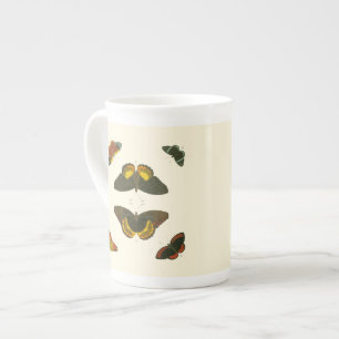 Bright Butterflies by Pieter Cramer Bone China Mug