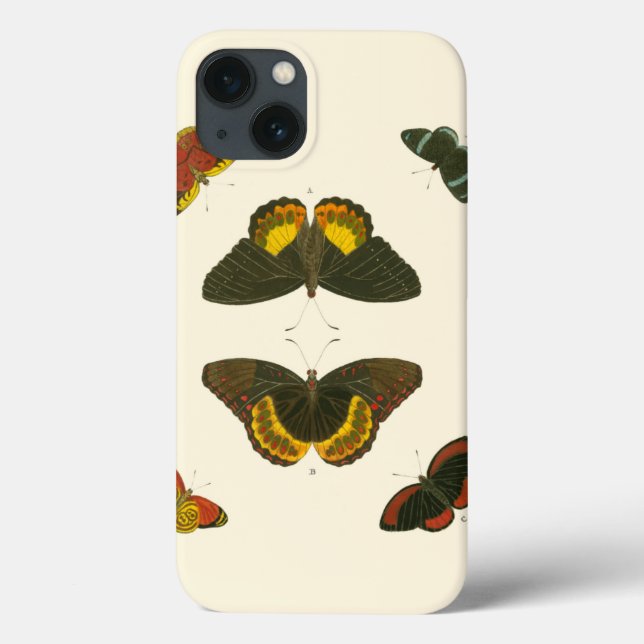 Bright Butterflies by Pieter Cramer Case-Mate iPhone Case (Back)