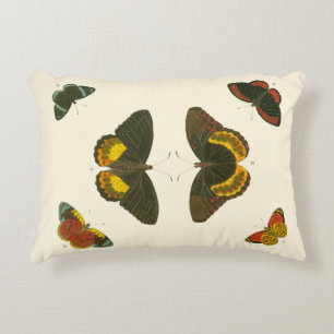 Bright Butterflies by Pieter Cramer Decorative Pillow