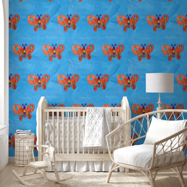 Bright Butterfly Wallpaper (Kids)