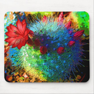 Bright Cactus Mouse Pad