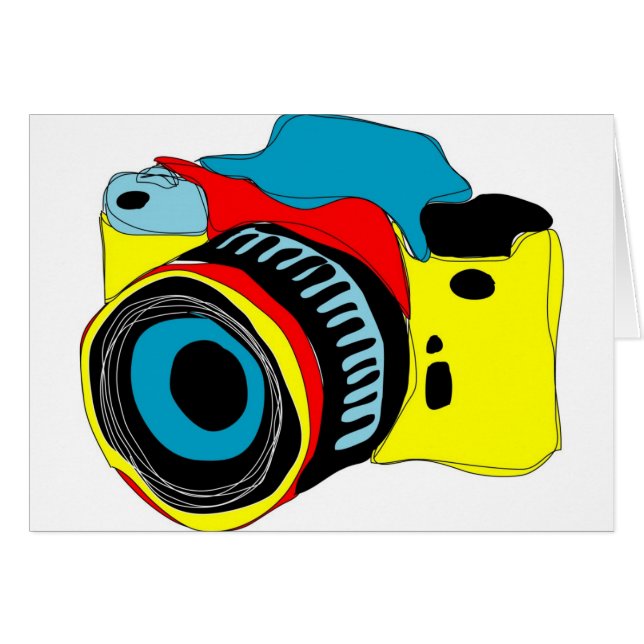 Bright camera illustration (Front Horizontal)
