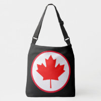 Bright Canadian Maple Leaf Canada Day Red White