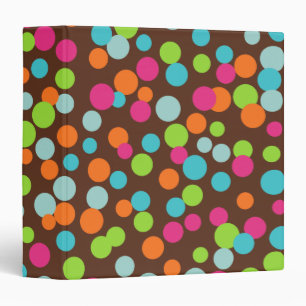 Bright Candy Sprinkles Binder