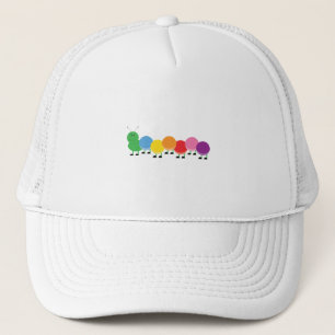 Bright Caterpillar Trucker Hat