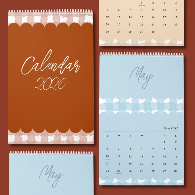 Bright, Cheerful, and Adorable Design Calendar (Creator Uploaded)