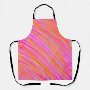 Bright Cheerful Colorful Fun Bold Pattern Apron