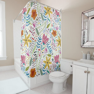 Bright Cheerful Floral Pattern Colourful