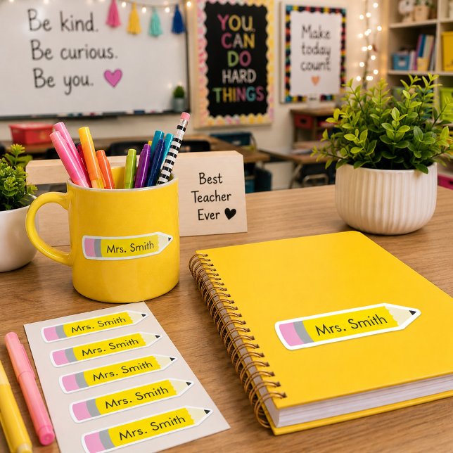 Bright & Cheerful Yellow Pencil  (Creator Uploaded)