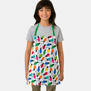 Bright Christmas Lights Apron