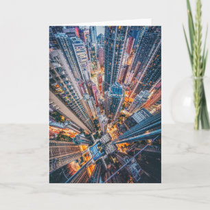 Bright City Buildings Card