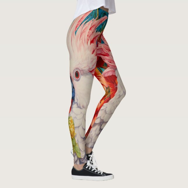 Bright Cockatoo Leggings - Pretty (Right)