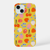Bright Coloré Motif Fruit Berry