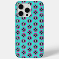 Bright Colorful Circles Coque pour iPhone 15 Pro M