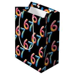 Bright Colors 67 No Meaning Whatsoever Medium Gift Bag
