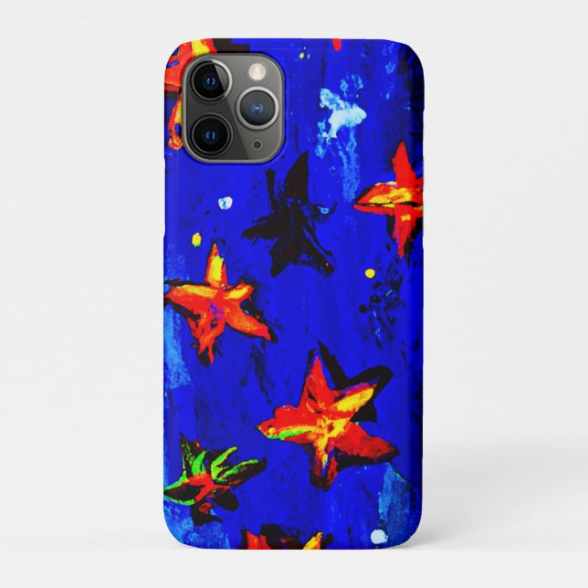 Bright Coloured Orange Stars. Buy Now Case-Mate iPhone Case (Back)