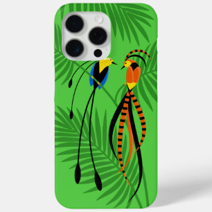 Bright Colourful Birds of Paradise iPhone 15 Pro Max Case