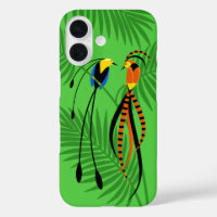 Bright Colourful Birds of Paradise