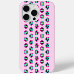 Bright Colourful Circles Case for iPhone 15 Pro Ma