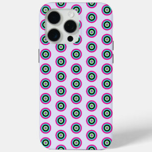 Bright Colourful Circles Case for iPhone 15 Pro Ma
