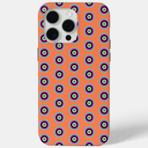 Bright Colourful Circles Case for iPhone 15 Pro Ma