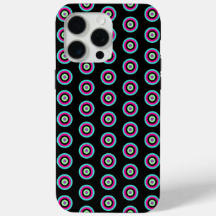 Bright Colourful Circles Case for iPhone 15 Pro Ma