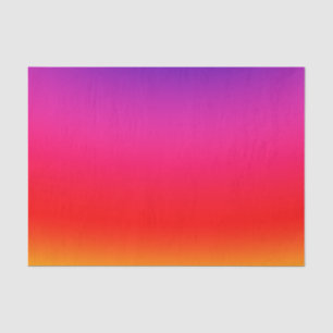 Bright Colourful Neon Gradient Tissue Paper