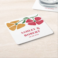 Bright & Colourful Nouveau Floral Wedding Receptio