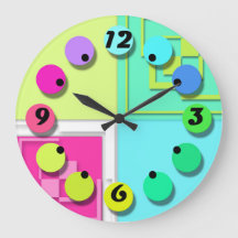 Bright colourful watch