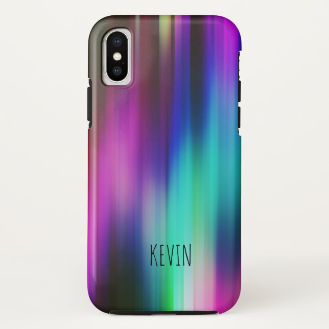 Bright Colours Abstract Rays No2 Case-Mate iPhone Case (Back)