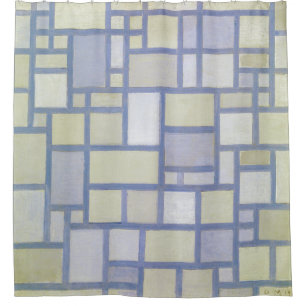 Bright Colours Grey Lines Piet Mondrian Canvas