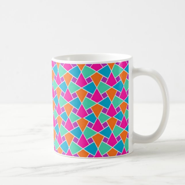 Bright Colours Islamic Pattern Coffee Mug (Right)
