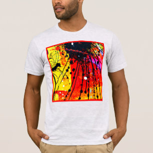 Bright Colours Patterns Painting. Buy Now T-Shirt
