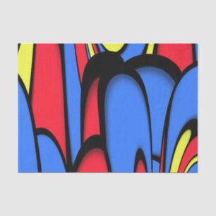 Bright  Colours Tissue Paper