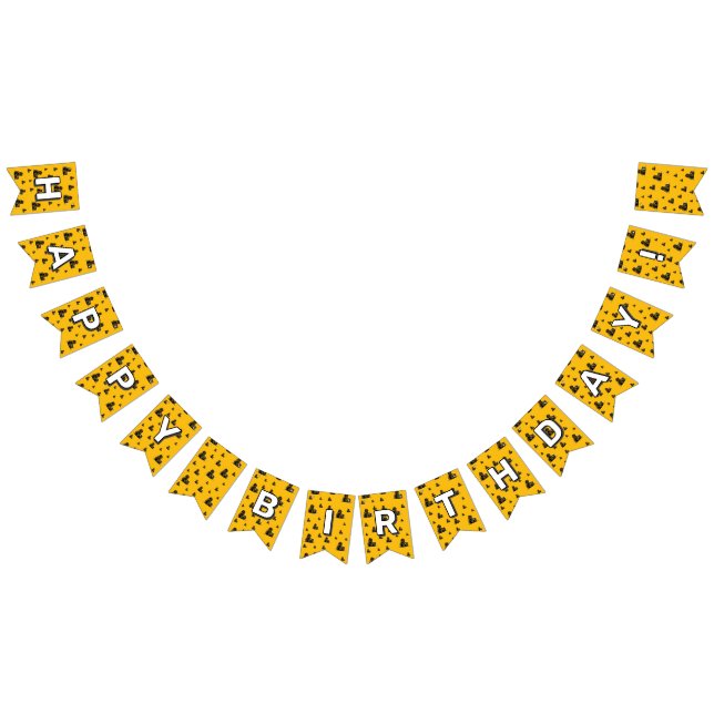 Bright Construction Dump Truck Bunting Flags (All)