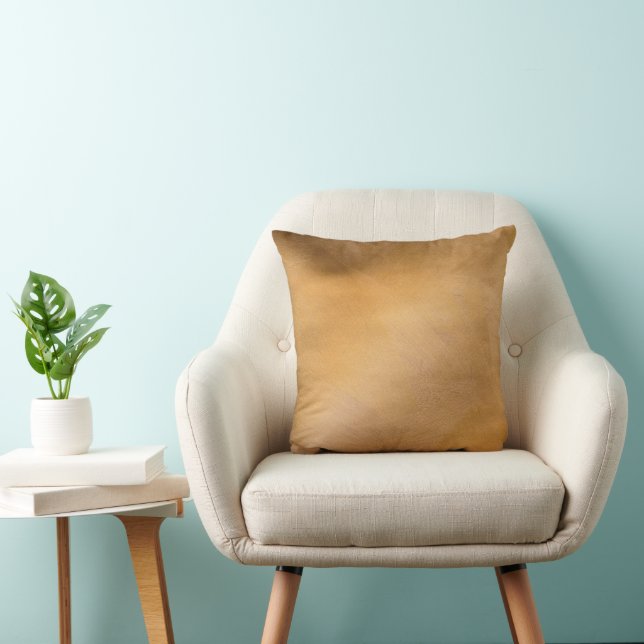 Bright Copper Faux Finish Pillows (Chair)