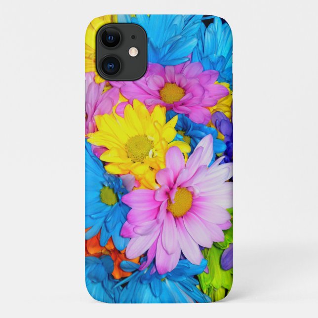 Bright Daisy Flower Mix  Case-Mate iPhone Case (Back)