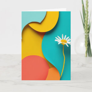 Bright Daisy Garden Bloom Card