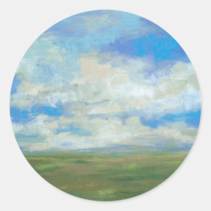 Bright Day I Classic Round Sticker