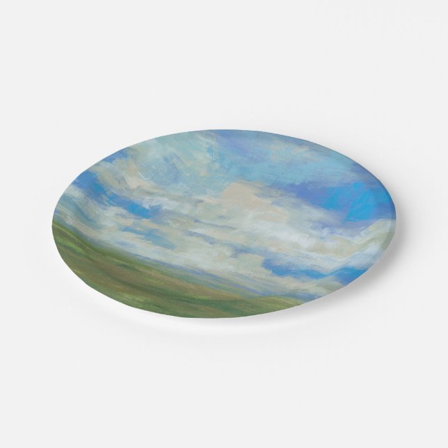 Bright Day I Paper Plate (Angled)