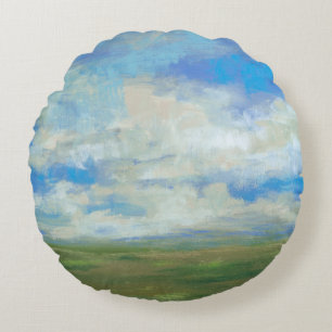 Bright Day I Round Pillow