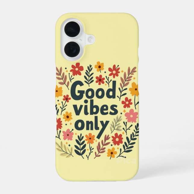 Bright design  iPhone 16 case (Back)