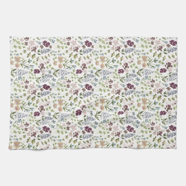 Bright doodles  kitchen towel (Horizontal)