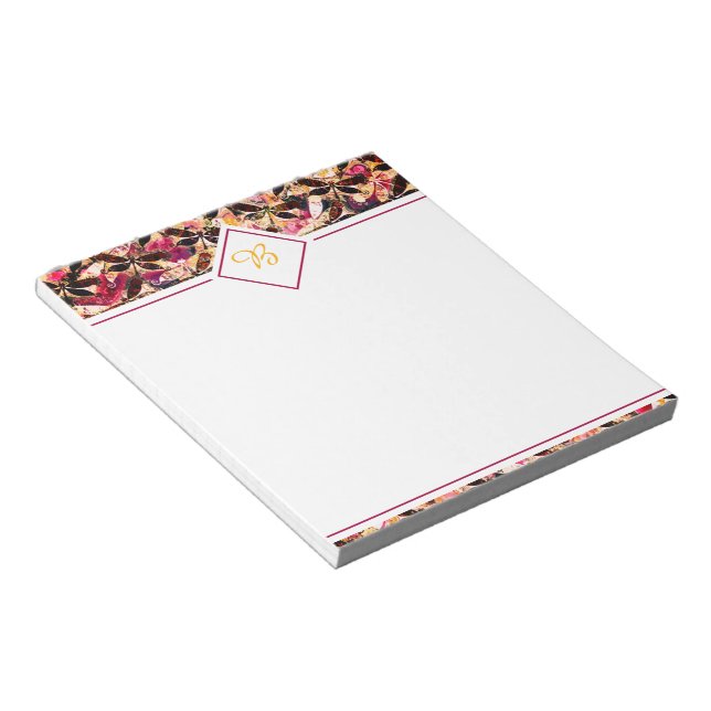 Bright dragonflies  notepad (Angled)