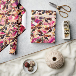 Bright dragonflies  wrapping paper