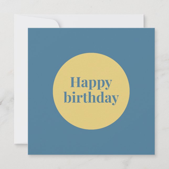 Bright Escape Birthday Card - carte #7 de 18 (Devant)