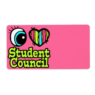 Bright Eye Heart I Love Student Council